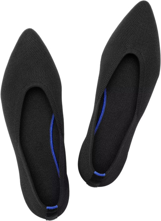 Frank Mully Womens Pointed Toe Flats for Comfort and Style