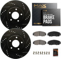 MAX Advanced Brakes Front Brake Kit for 2009-2019 Toyota Corolla