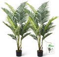 Aveyas 5ft Artificial Palm Tree Set of 2 - Realistic Indoor Decor