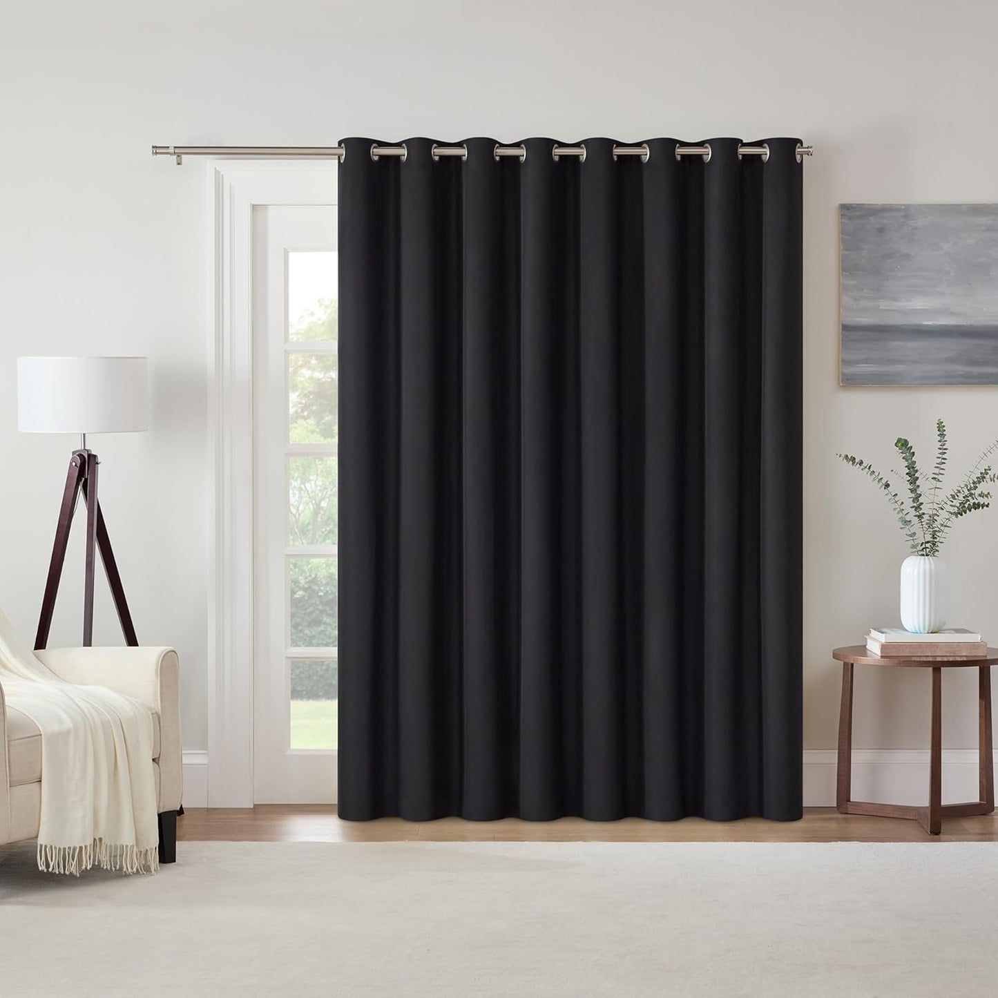 Eclipse Extra Wide Grommet Curtain Panel for Patio Doors
