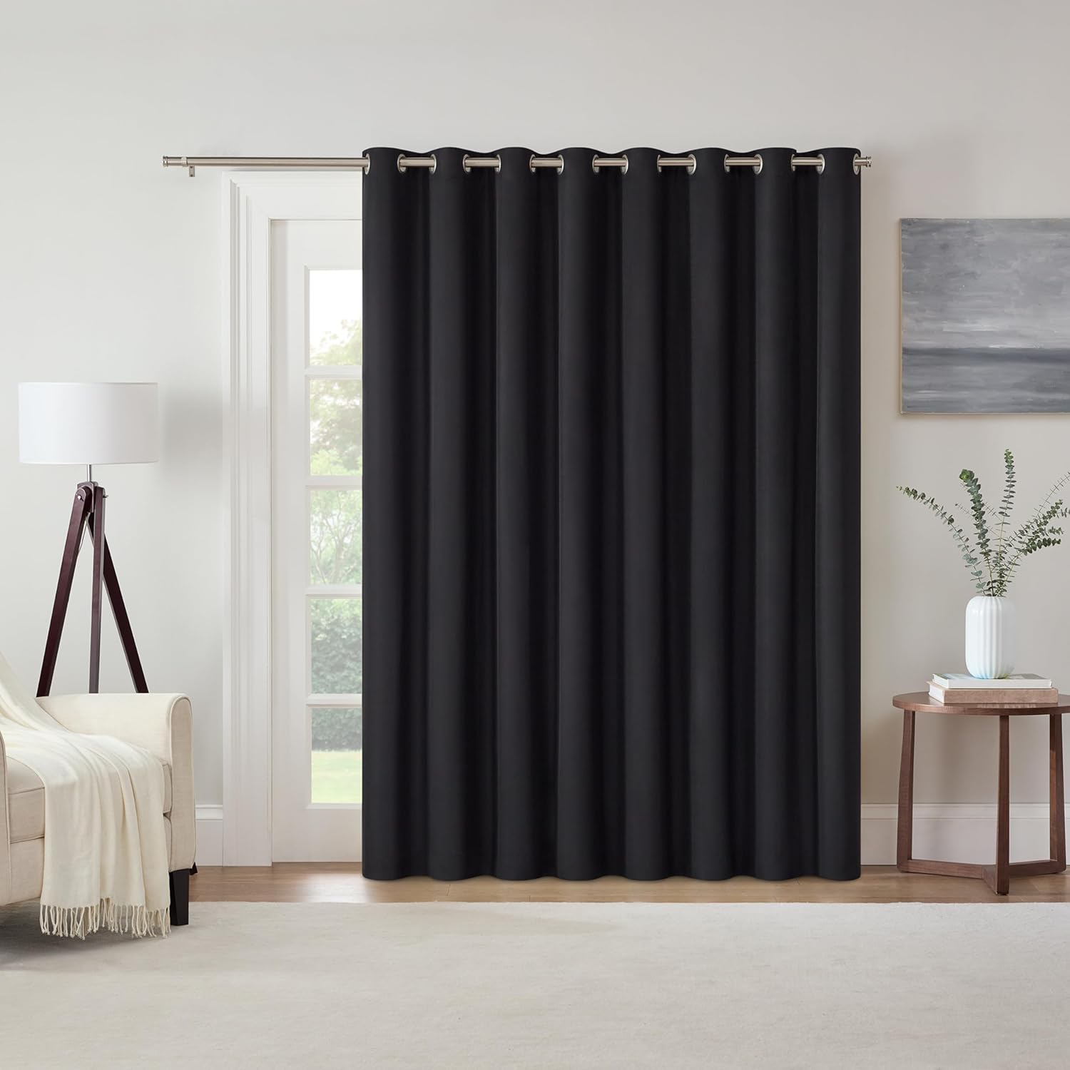Eclipse Extra Wide Grommet Curtain Panel for Patio Doors