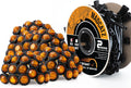 MADCATZ 50 Pcs 3/4ft Amber LED Marker Lights with 2-Prong Harness