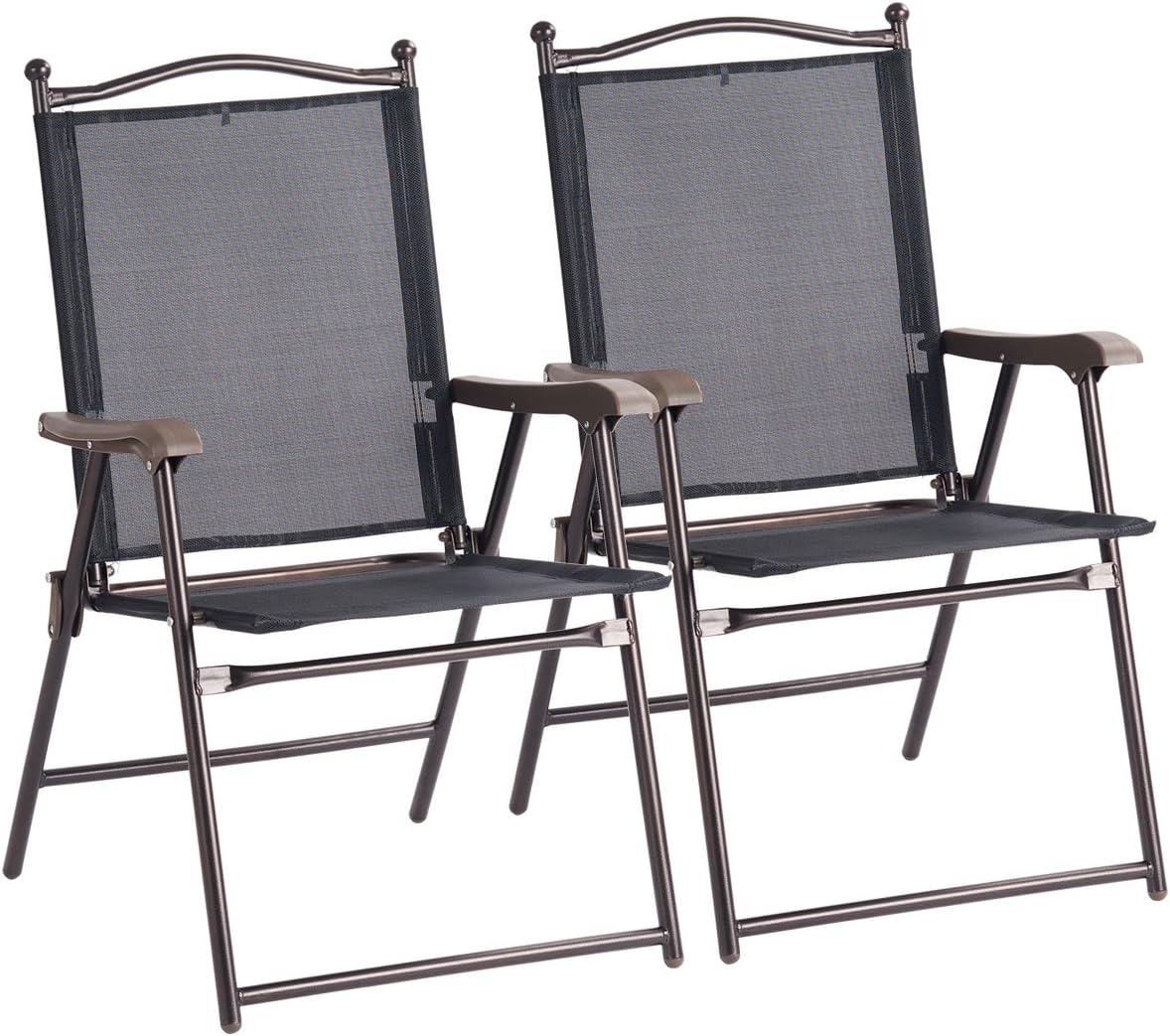 Giantex Set of 2 Folding Chairs for Outdoor and Indoor Use