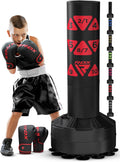 RDX Kids Freestanding Punching Bag with Gloves & Cover - 4FT Junior