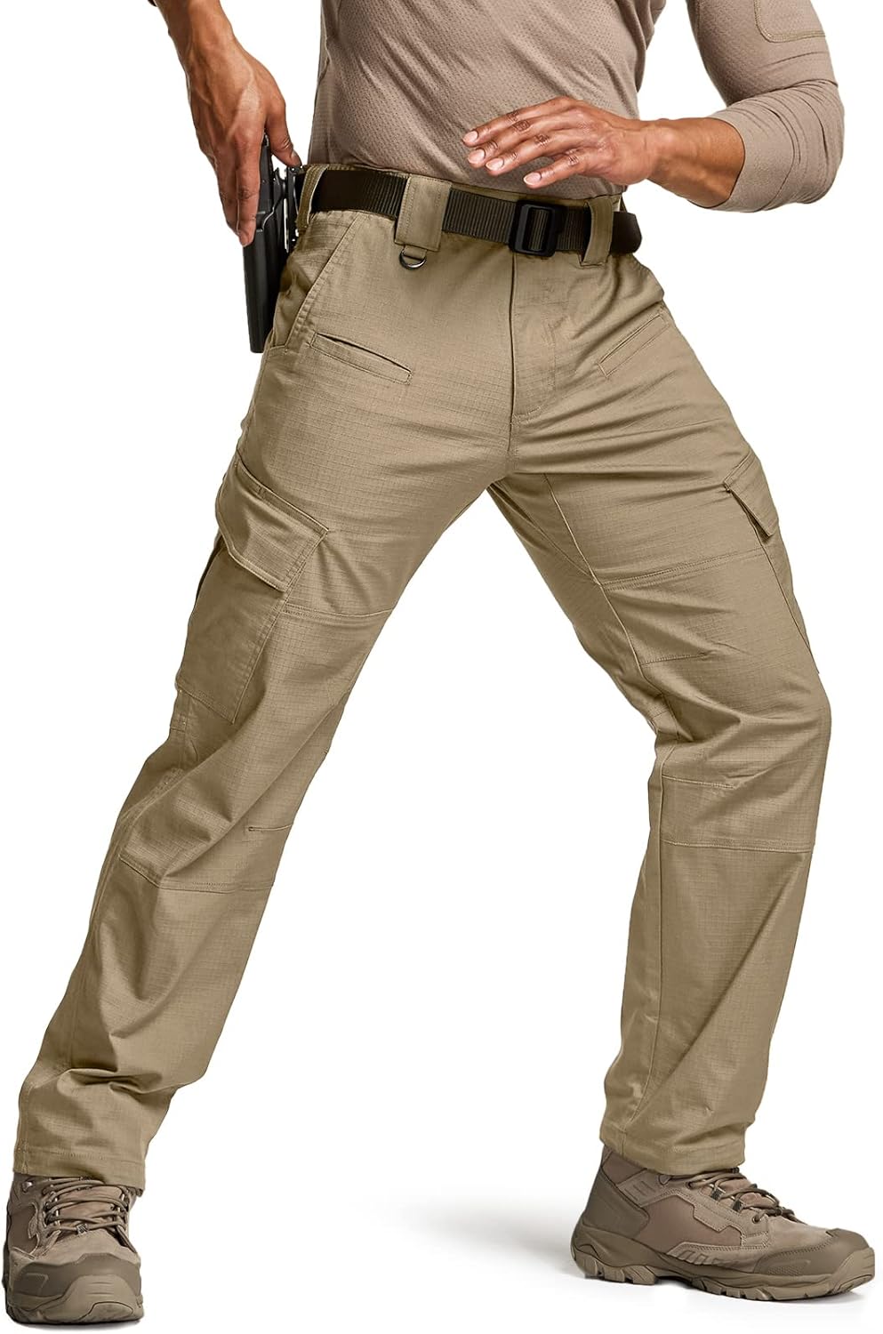 Water-Resistant Tactical Flex Pants by CQR