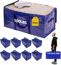 Real 100lb Capacity Heavy Duty Moving Bags 95L - Extra Large Blue