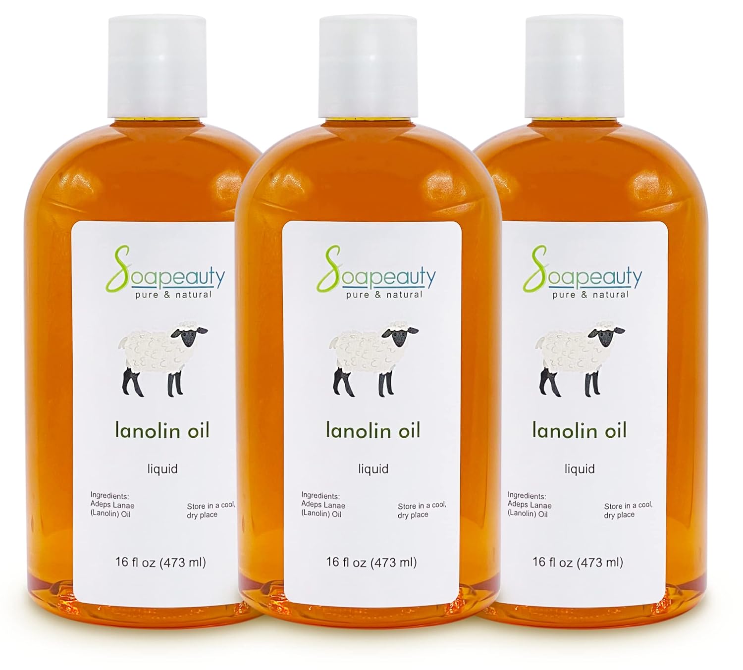 Natural Cold Pressed Unrefined Lanolin Oil for Skin and Hair