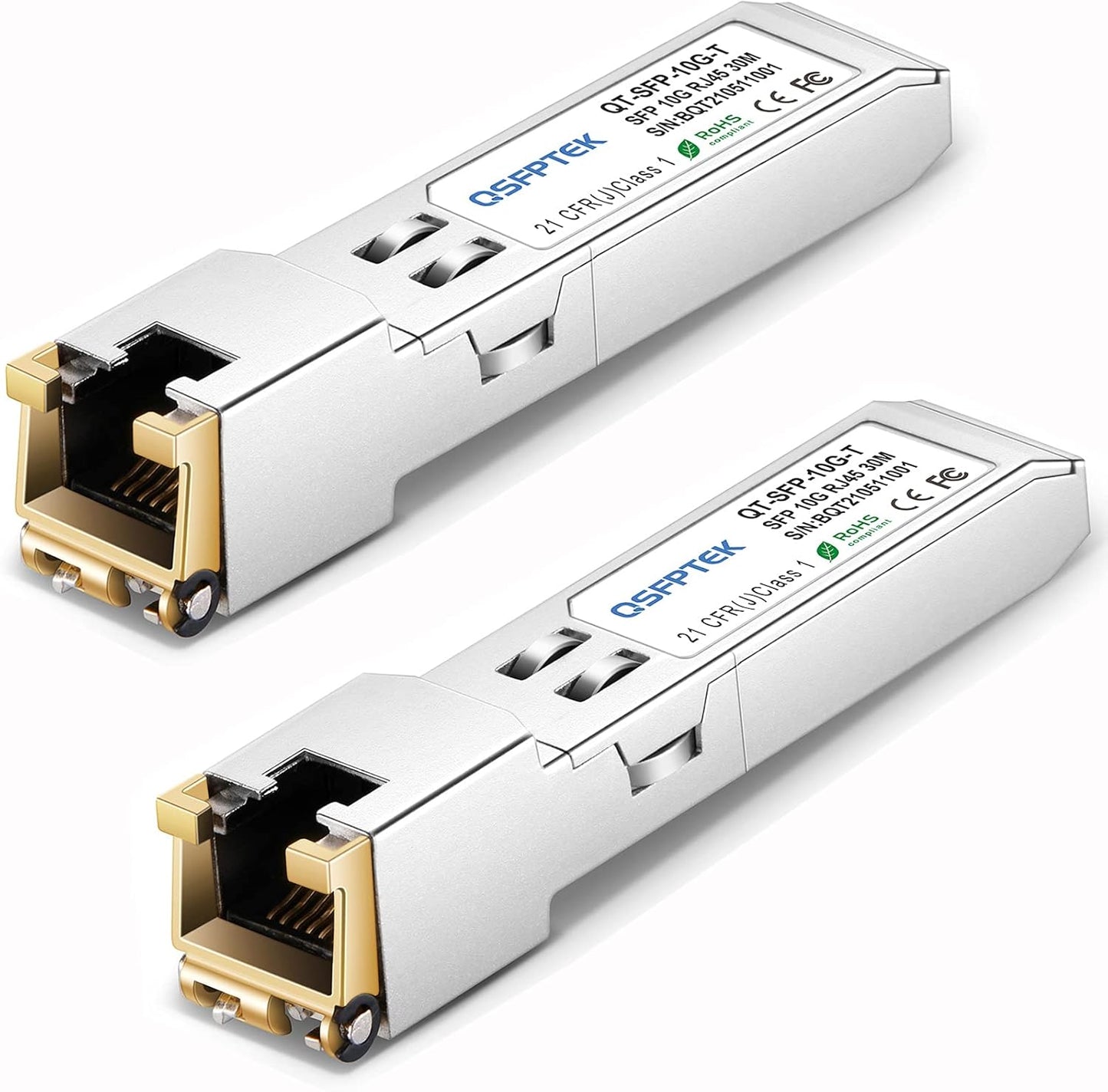 2Pack 10GBASE-T SFP+ Module for High-Speed Networking Needs