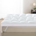 Memory Foam Mattress Topper Queen - Extra Soft Pillow Top for Back