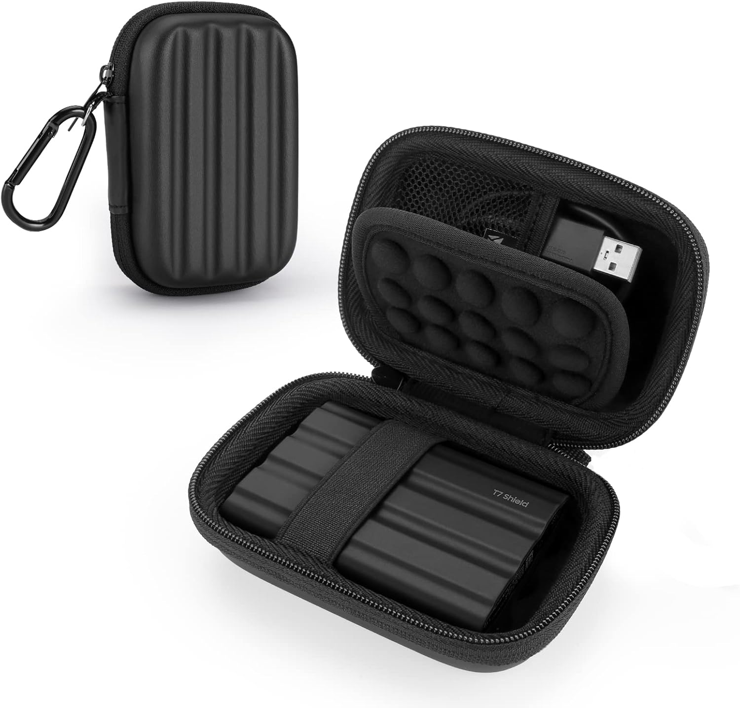 Yinke Hard EVA Case for Samsung T7 SSD - Ultimate Protection!