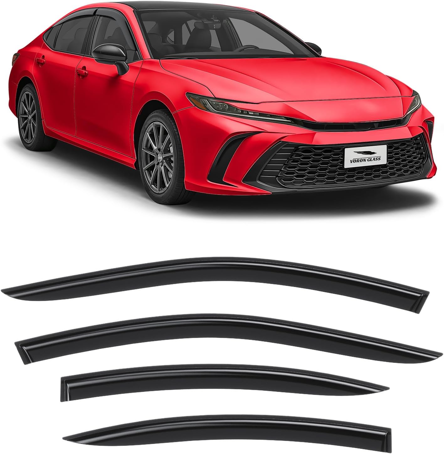 Voron Glass Extra Durable Rain Guards for Toyota Camry 2025