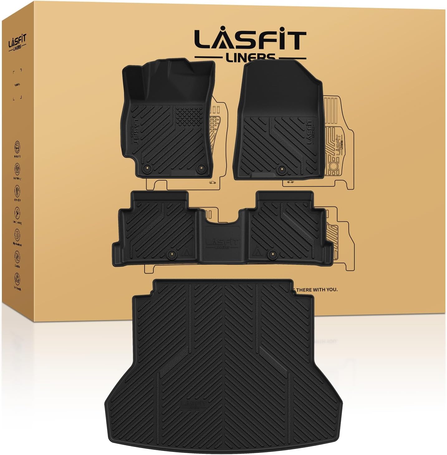 Custom Fit Floor Mats for Hyundai Elantra 2017-2020 - LASFIT