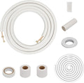 Premium 33 ft. Insulated Copper Pipe Set for Ductless AC & Heat Pumps