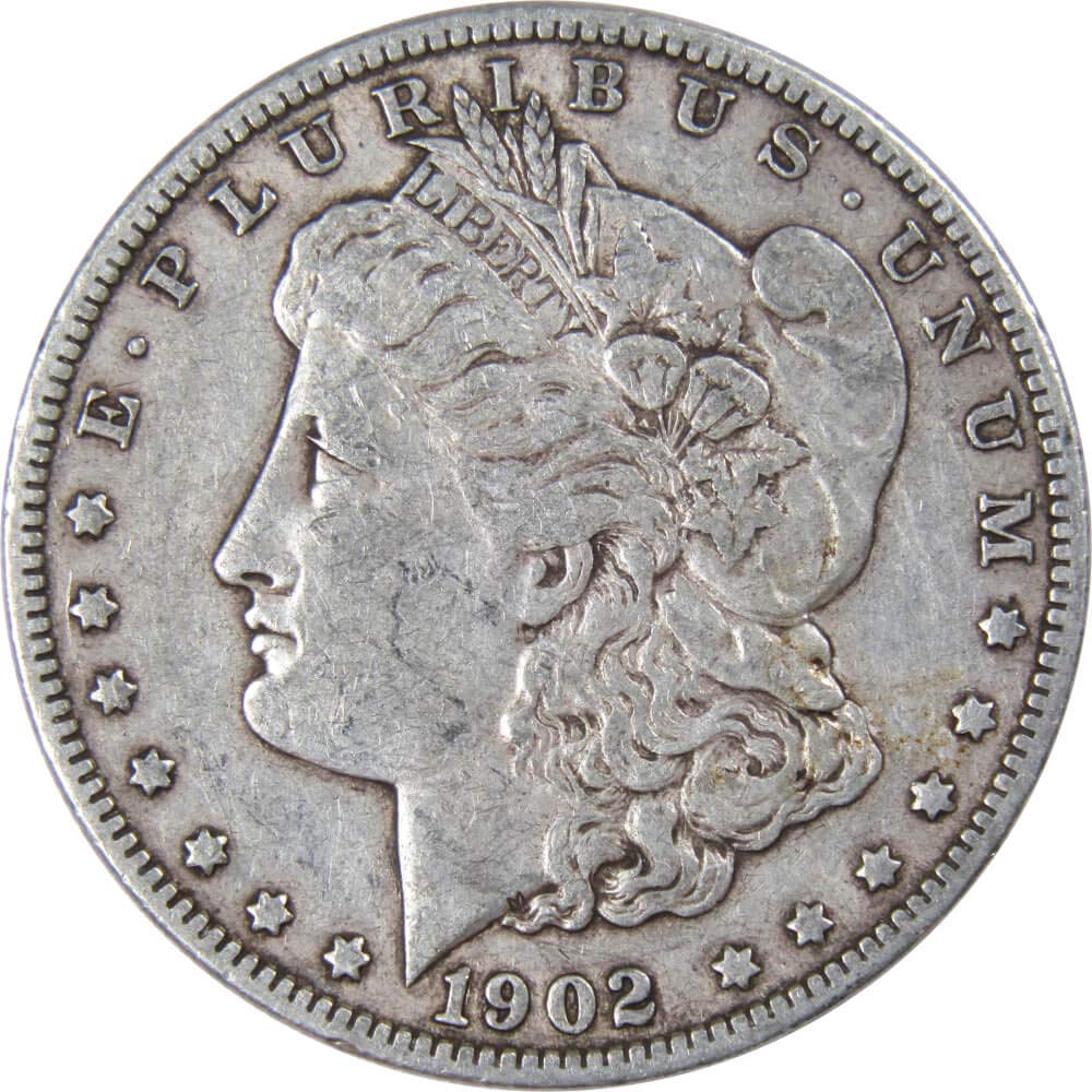 1902 O Morgan Silver Dollar VF Very Fine 90% Silver Coin