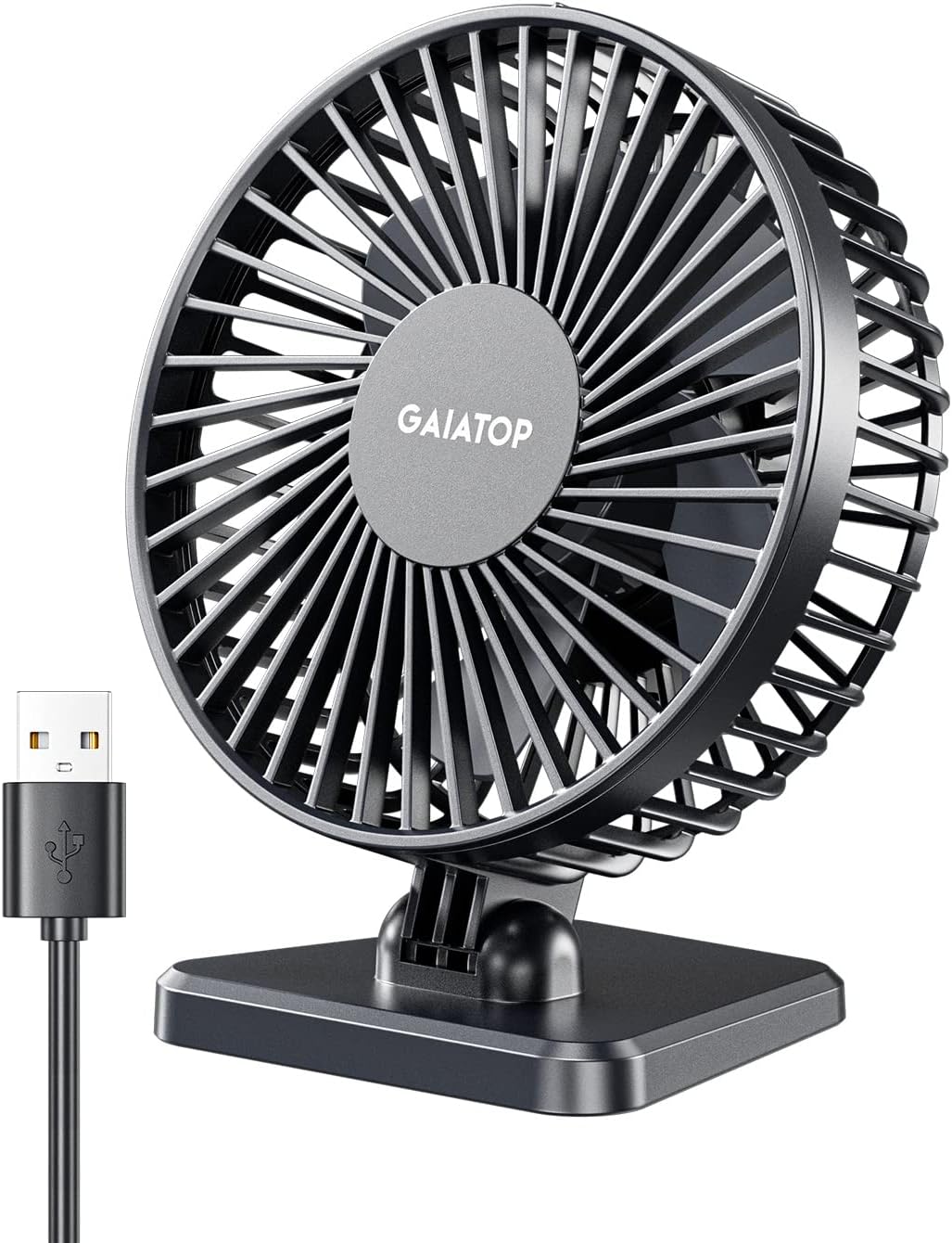 Gaiatop USB Desk Fan: Powerful & Portable Cooling
