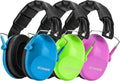 Kids Noise Cancelling Headphones 25dB NRR 3-Pack - Comfortable Hearing
