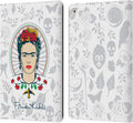 Frida Kahlo Portrait Icons Leather Wallet Case for iPad 10.2