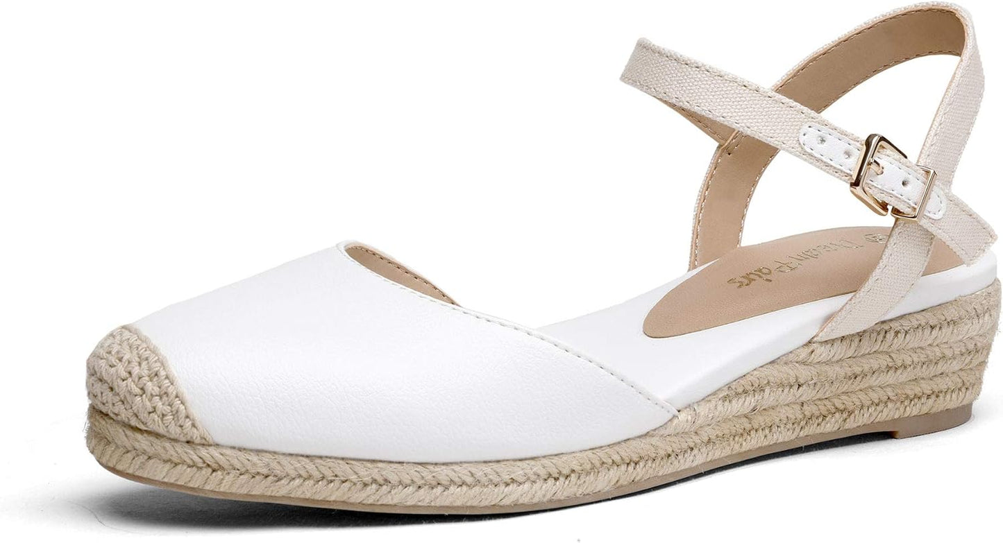 DREAM PAIRS Women's Closed Toe Espadrilles Wedge Sandals Review