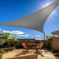 Dark Grey Outdoor Sun Shade Canopy 24ftx24ftx24ft - UV Block Awning