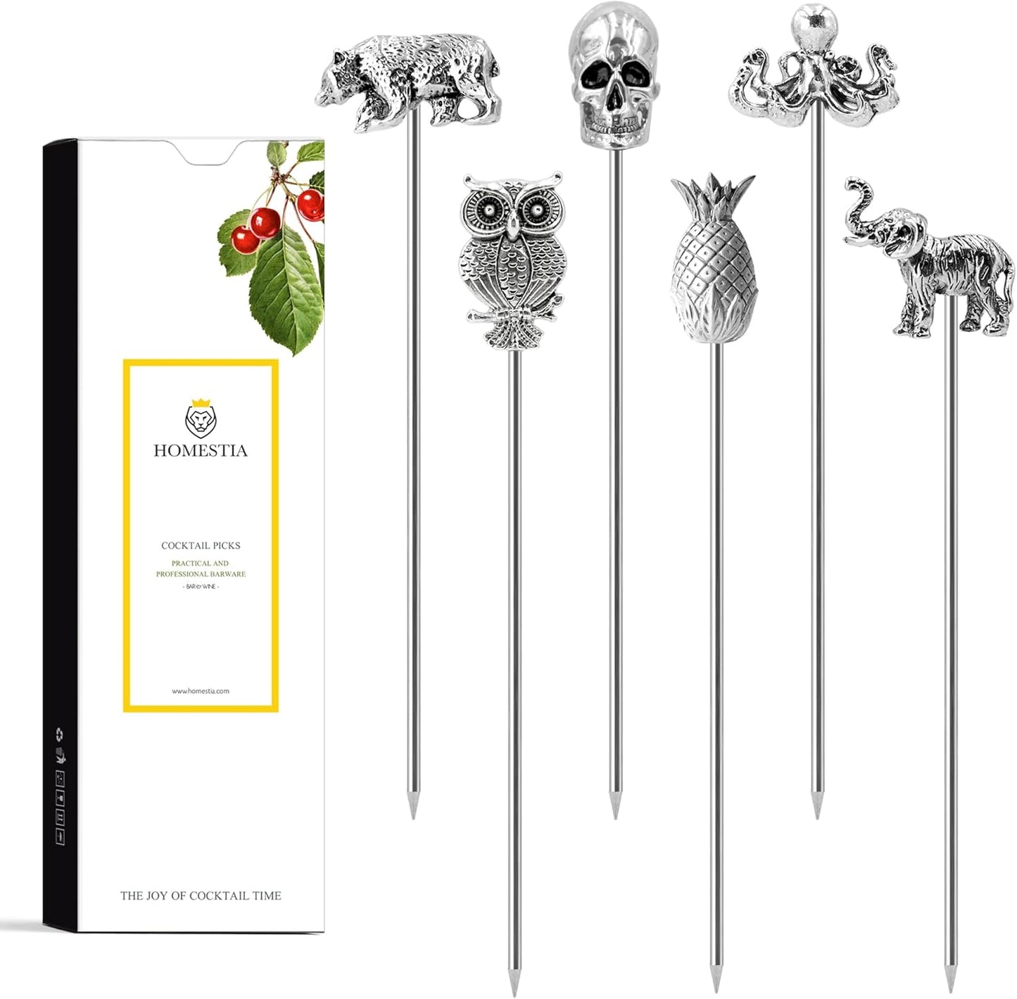 Homestia Vintage Martini Picks Set
