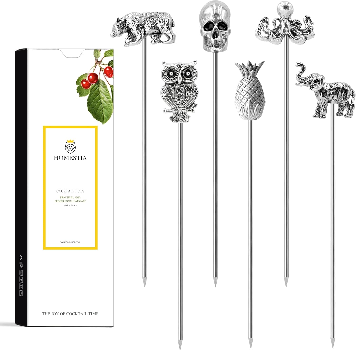 Homestia Vintage Martini Picks Set
