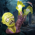 Halloween Inflatable Zombie 5.2 ft Yard Decoration - LED Terror