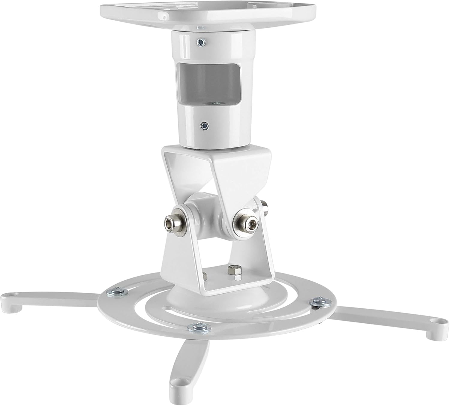 AMER Ceiling Bracket: 360 Swivel, 30lbs - White