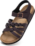 Stylish Torotto Girls Sandals with Comfort-Centric Cork Footbed