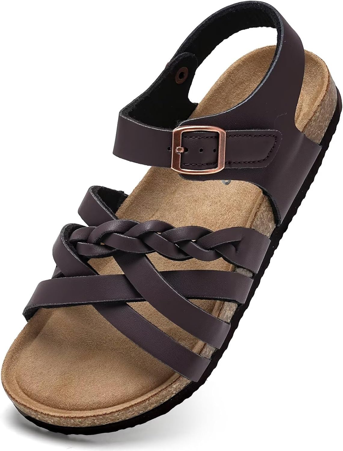 Torotto Girls Sandals with Cork Footbed for Comfortable Play