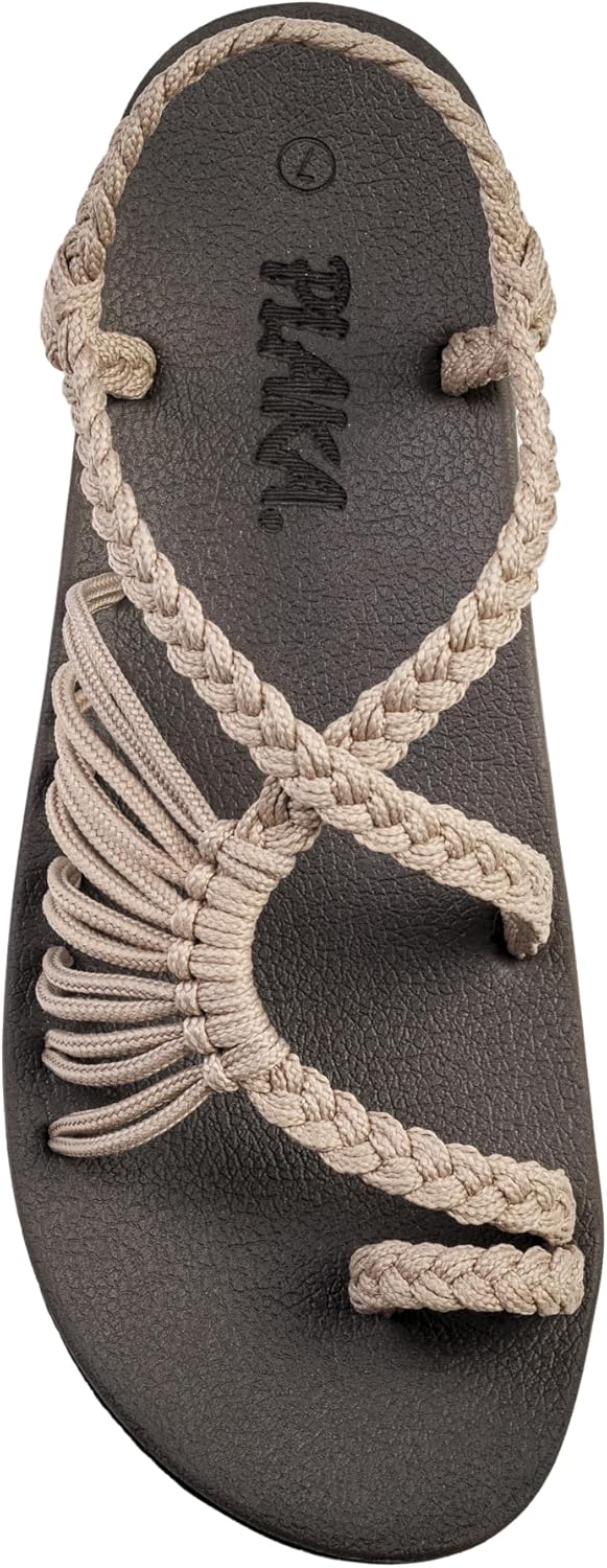 Plaka Rope Sandals: Stylish Arch Support!