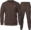 Men's Knit Jacquard Tracksuit Set - Lightweight All-Season Comfort fit