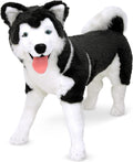 Giant Siberian Husky Lifelike Stuffed Animal - Over 2 ft Plush