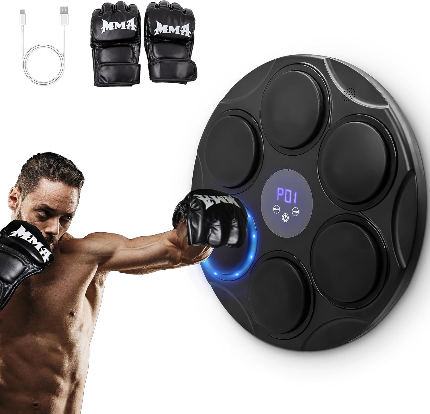 Smart Bluetooth Boxing Music - High-Impact Workout Pad