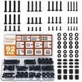 Universal TV Mount Screw Kit - Secure VESA Wall Mounting, Complete Set for TVs up to 80, Black