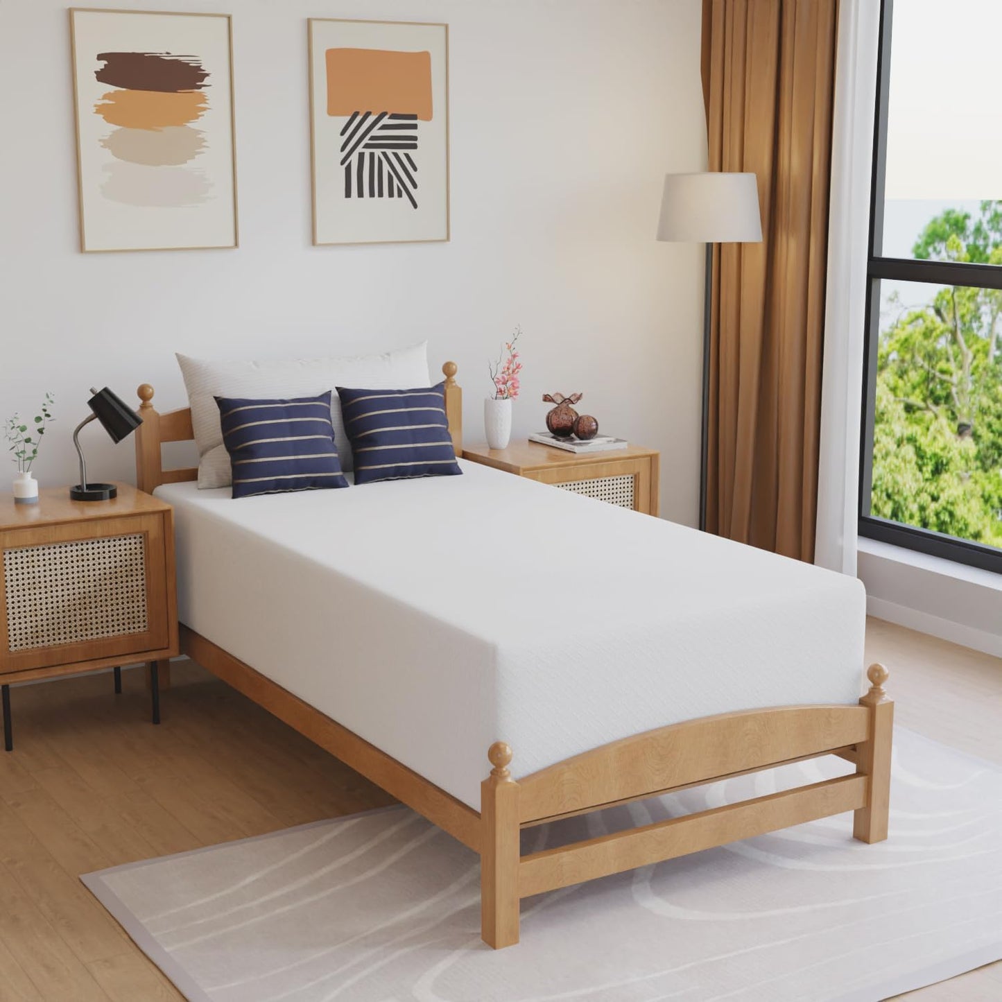 14 Inch Twin Gel Memory Foam Mattress for Ultimate Comfort