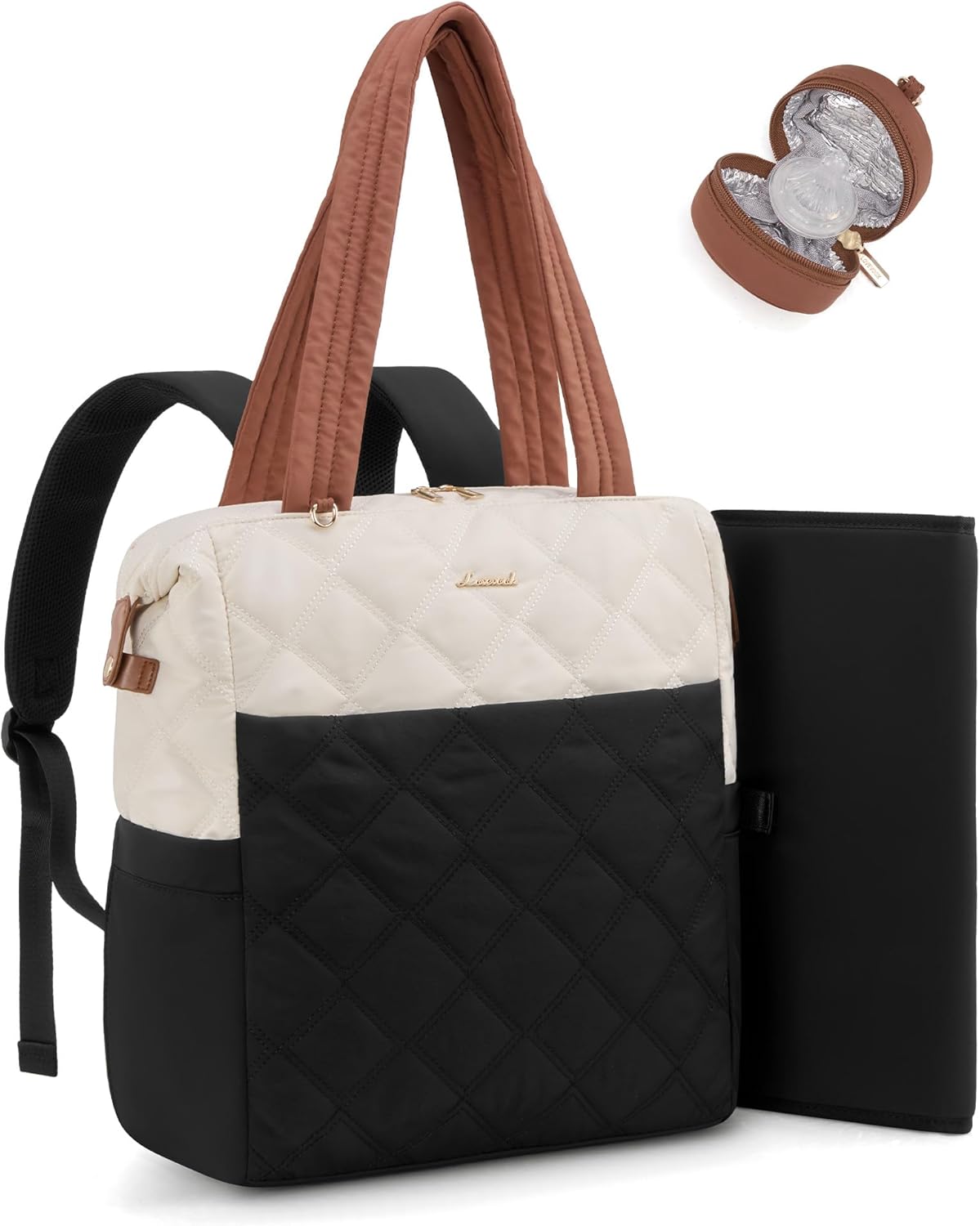 LOVEVOOK Diaper Bag Backpack for Stylish Parenting on the Go