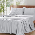 California King Sheet Set Cooling Bamboo Fiber Sheets - Soft