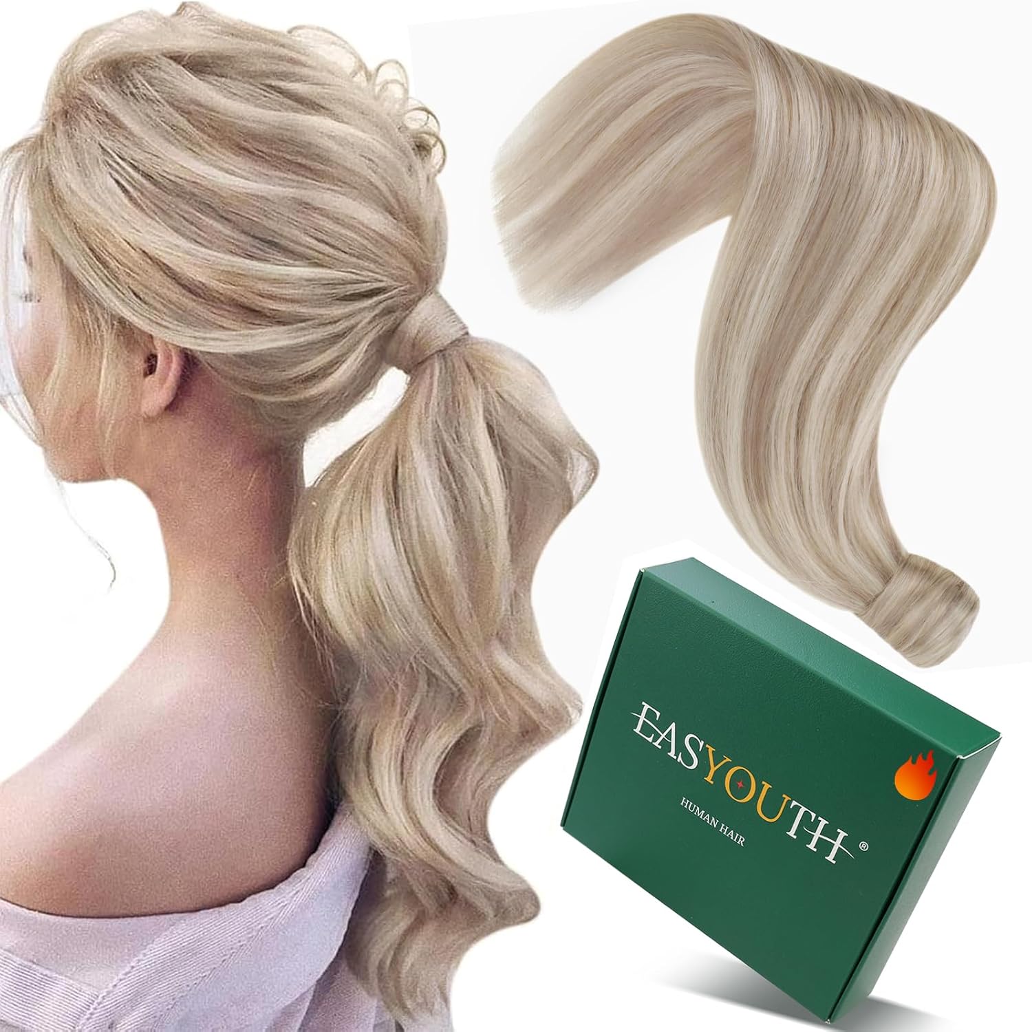 Easyouth Hair Extensions Ponytail for Effortless Style and Volume