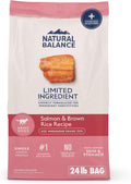 Natural Balance Salmon & Brown Rice Limited Ingredient Dog Food