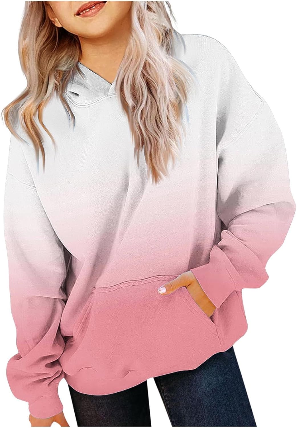Trendy Gradient Hoodies for Stylish Teens!