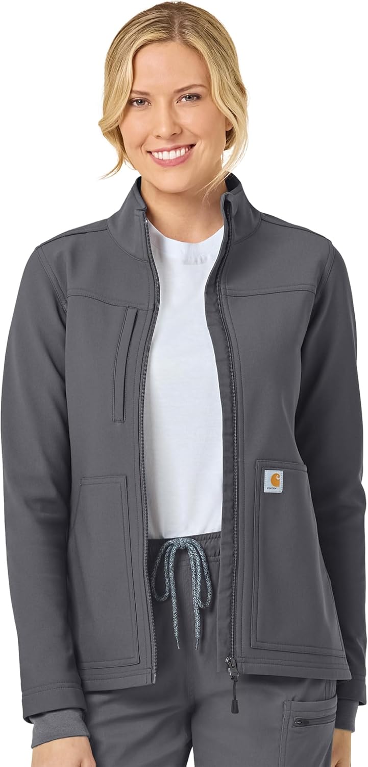 Carhartt Scrubs C81023 Women's Rugged Flex Fleece Jacket Review