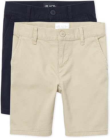 The Children's Place Girls Chino Shorts, Perfect for Summer Fun