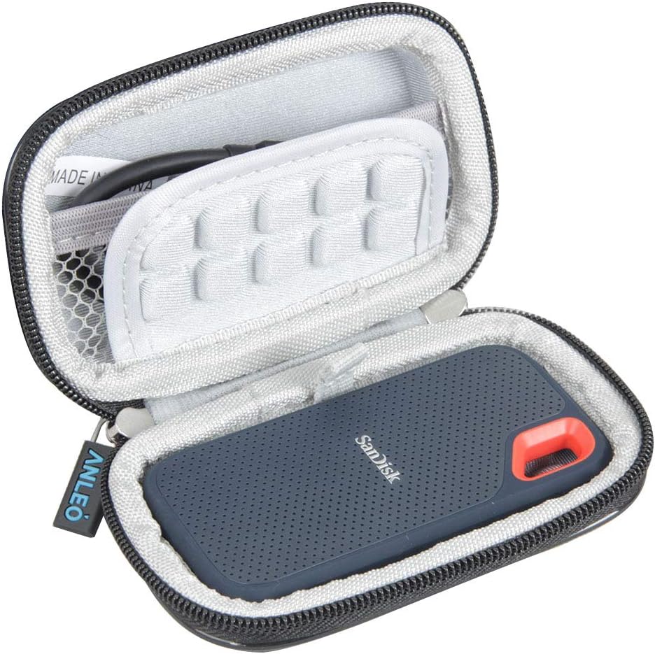 Anleo Hard EVA Travel Case for SanDisk SSDs