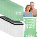 Adult Diaper Disposal Bags 100 Pack - Odor Tight, Extra Thick