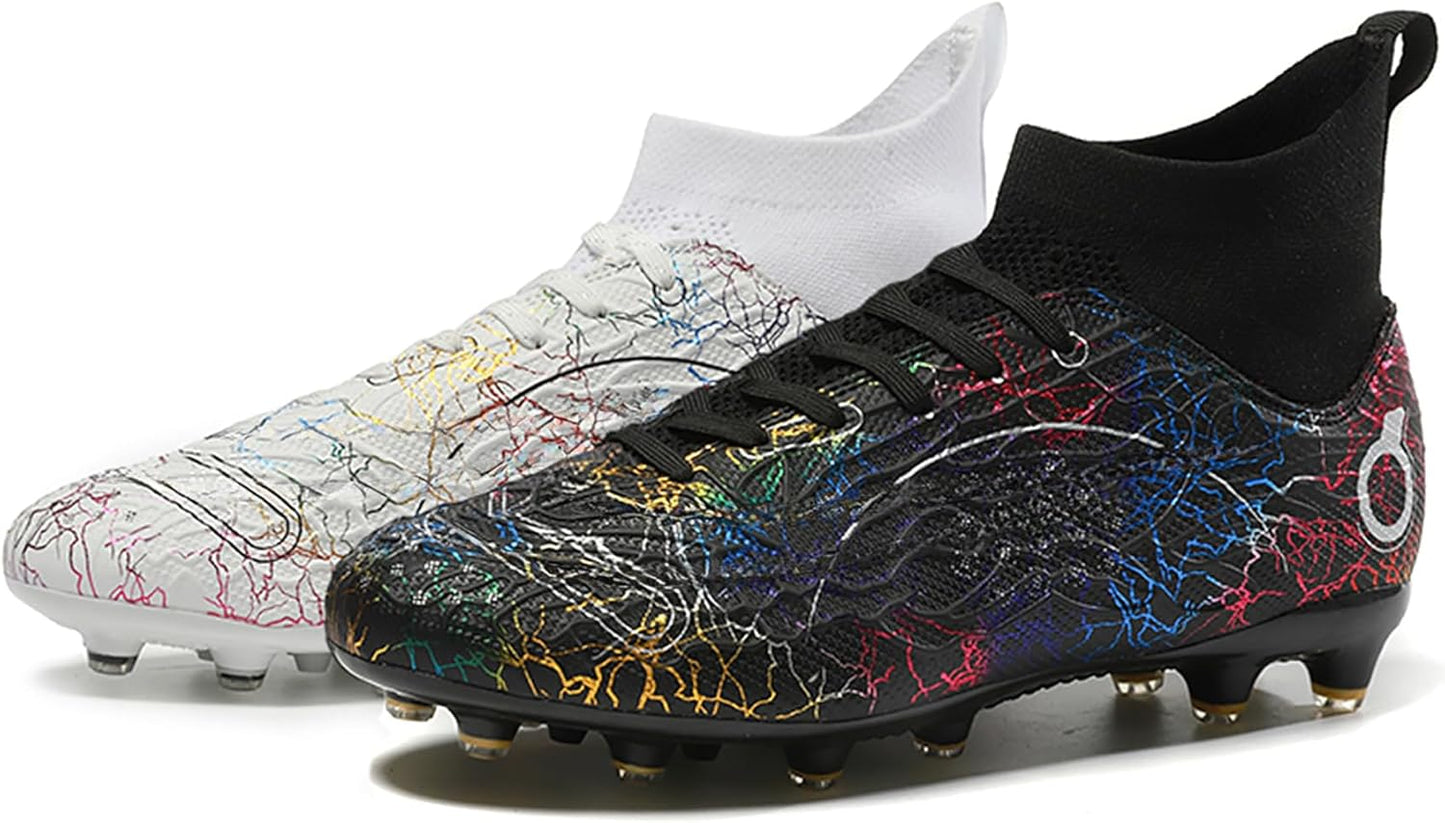 Men's High-Top Soccer Shoes for Optimal Performance and Comfort