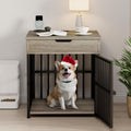 IRONCK Dog Crate Furniture for Small Dogs with Charging Station