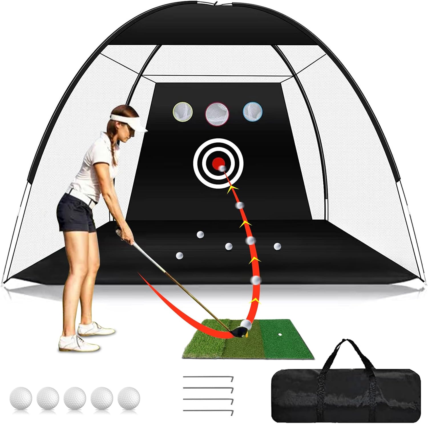 Ultimate Swing Training: Heavy Duty Golf Net