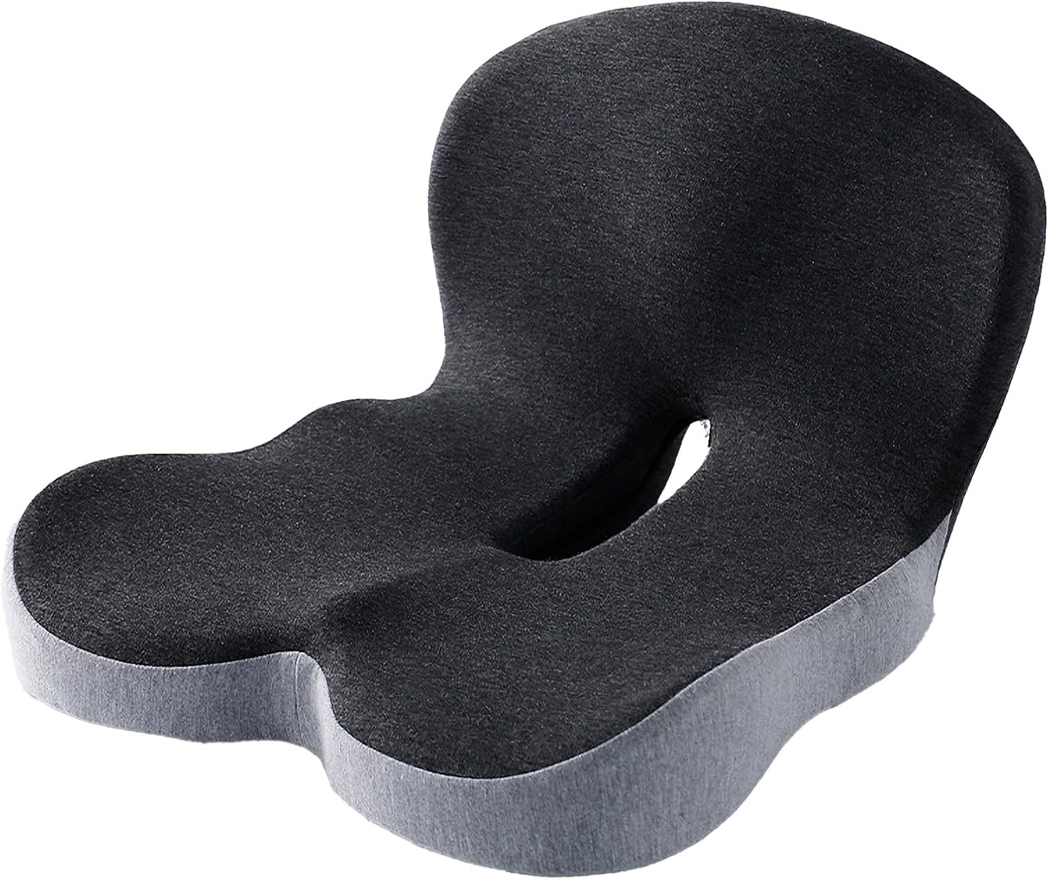 Memory Foam Contoured Seat Cushion for Office and Driving Comfort
