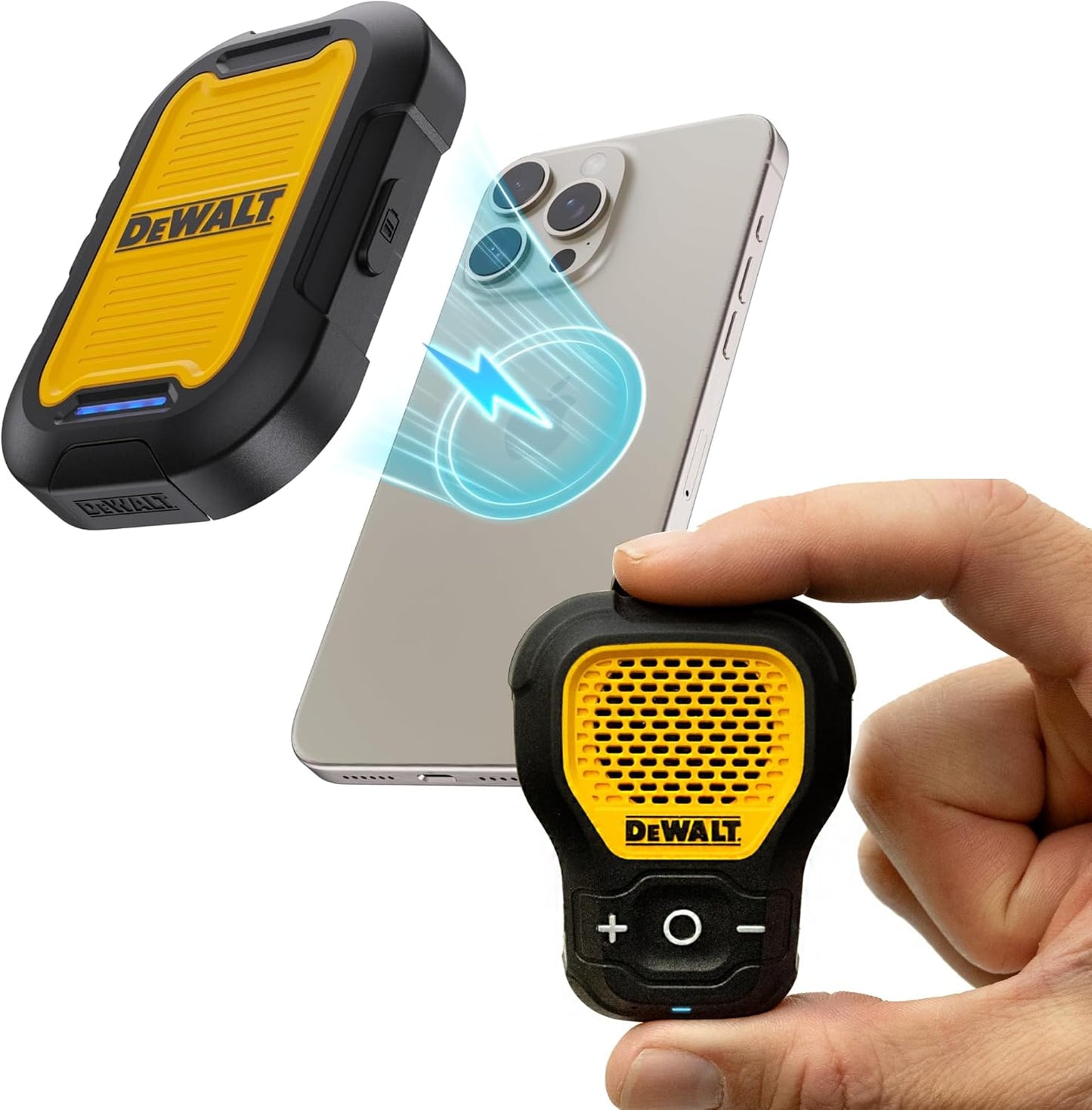 DEWALT Power Bank & Speaker Bundle: Rugged & Wireless