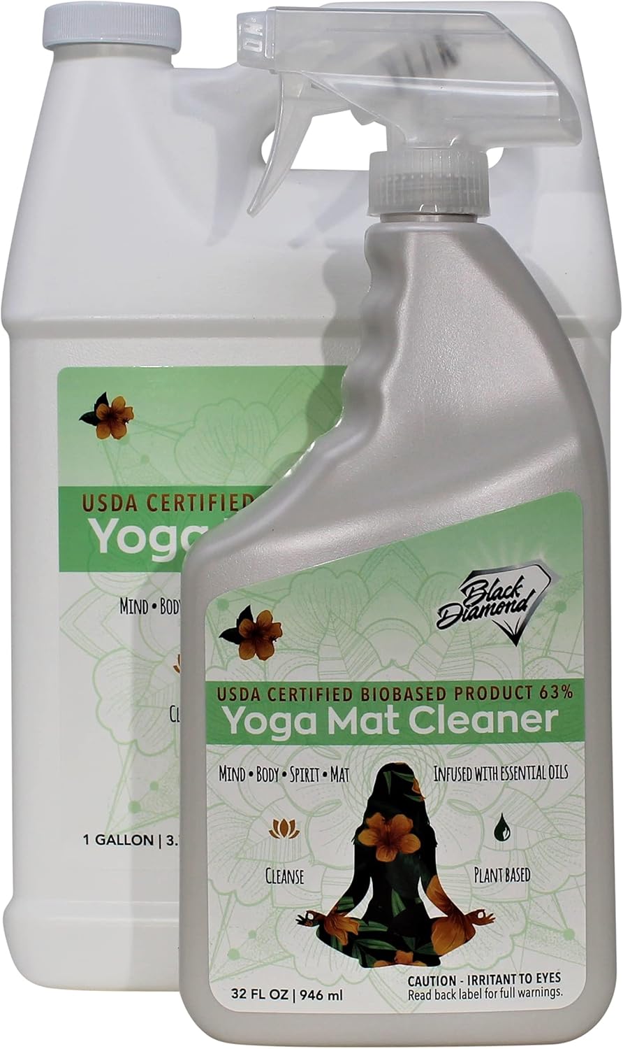 Black Diamond Stoneworks Yoga Mat Spray Cleaner for All Mats